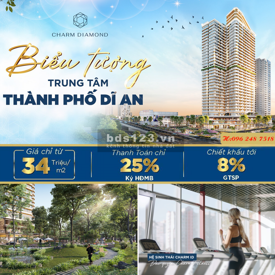 Charm Diamond-TP Dĩ An-Tiện ích-Nội Khu-Cao Cấp