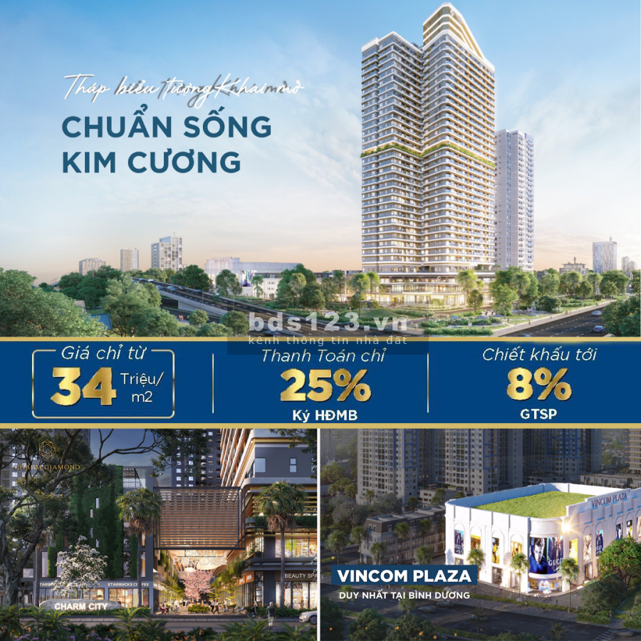 Charm Diamond-TP Dĩ An-Tiện ích-Nội Khu-Cao Cấp