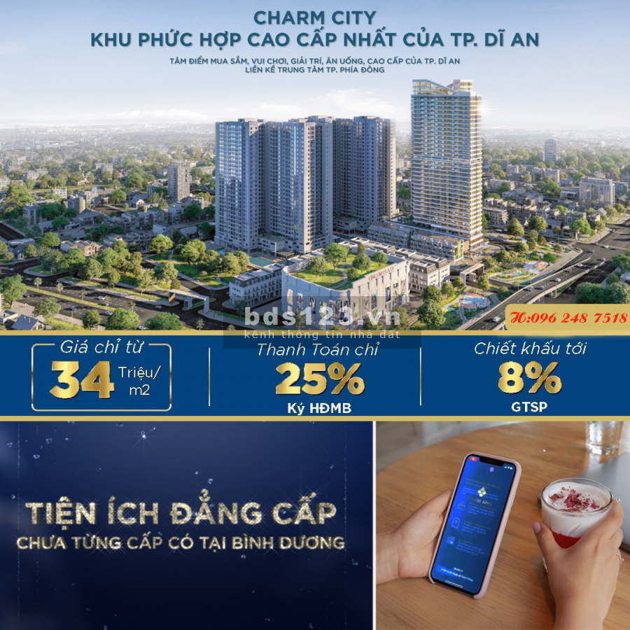 Charm Diamond-TP Dĩ An-Tiện ích-Nội Khu-Cao Cấp