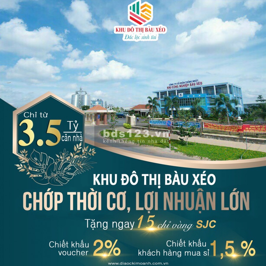 Đất Trảng Bom đối diện chợ Bàu Xéo sổ hồng riêng, chiết khấu cao, tiện ích xung quanh đủ