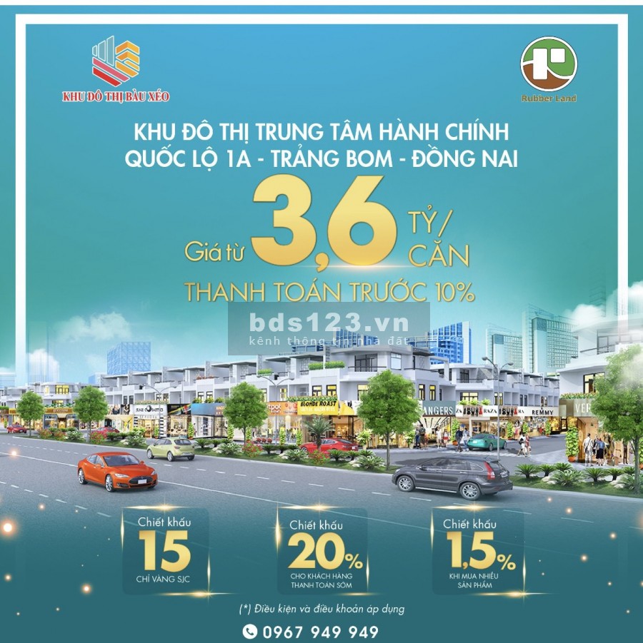 Đất Trảng Bom đối diện chợ Bàu Xéo sổ hồng riêng, chiết khấu cao, tiện ích xung quanh đủ