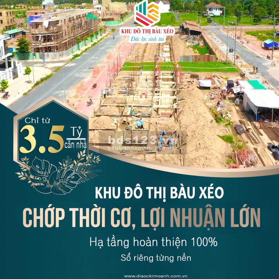 Đất Trảng Bom đối diện chợ Bàu Xéo sổ hồng riêng, chiết khấu cao, tiện ích xung quanh đủ