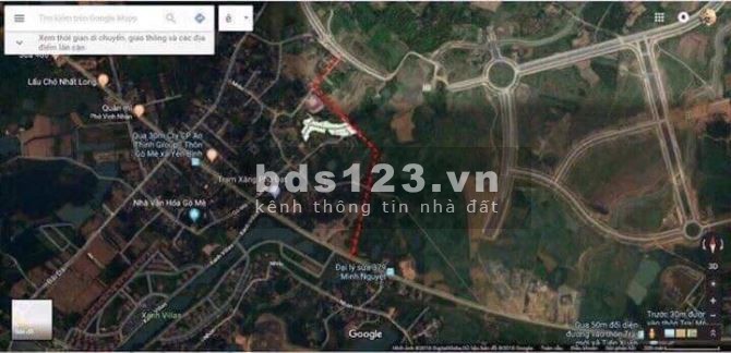 Cần bán lô đất sát vách khu ký túc xá làng ĐHQG - Tiến Xuân, Hà Nội, full thổ cư, sổ sẵn