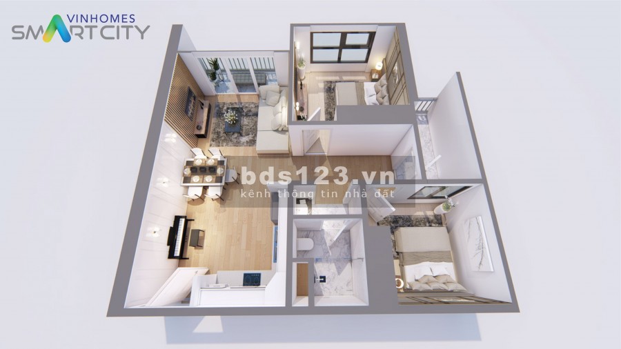 Cần chuyển nhượng gấp căn hộ 2Ngủ rẻ nhất phân khu Vinhomes Smart City.Lh: 0344583847