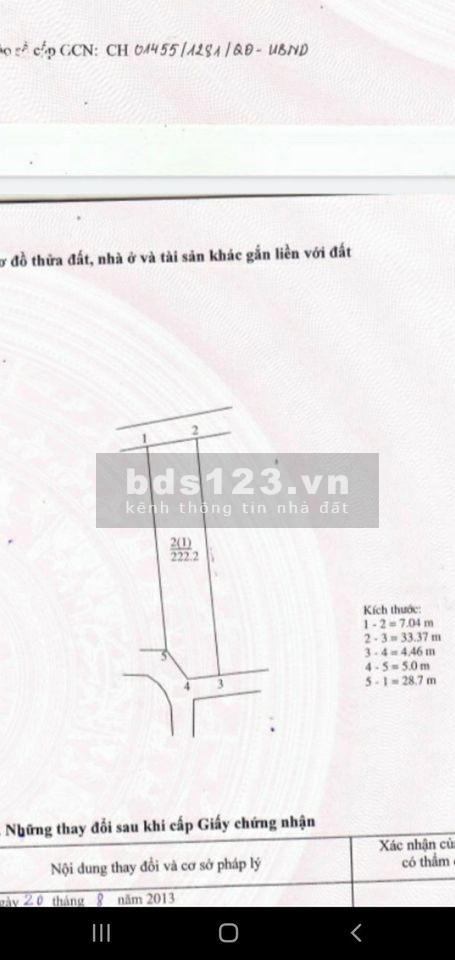 Cần bán diện tích 222m2 đất Kim Hồ Lệ Chi liên hệ xem đất 0983253436, bàn giao đủ giấy tờ