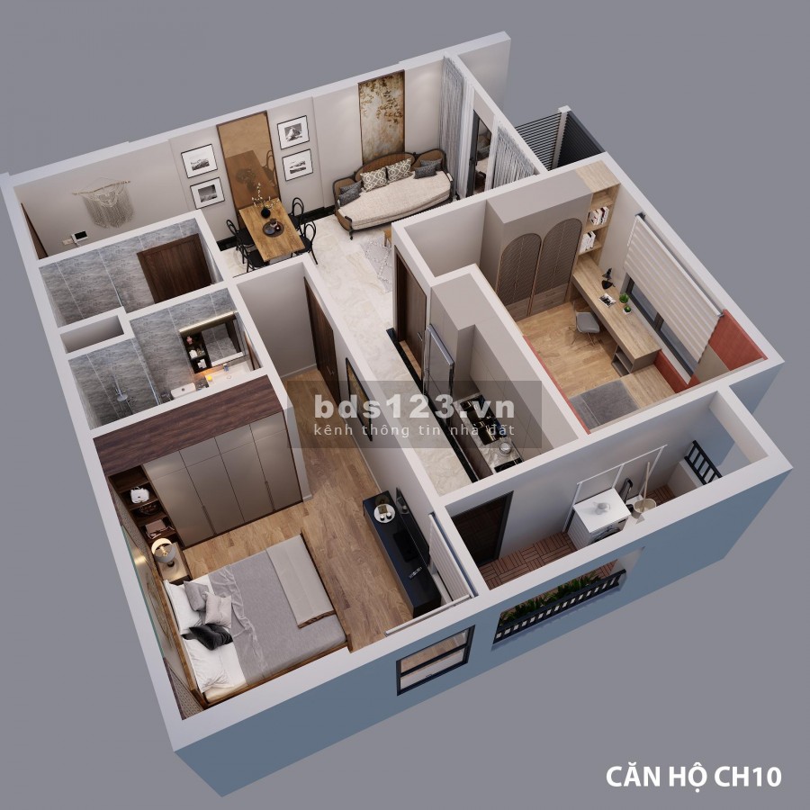 Chung cư cao cấp VCI bàn giao căn hộ vào ở được ngay, pháp lí đầy đủ, kiến trúc đẹp