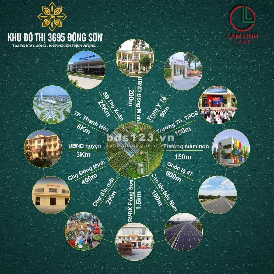 Bán gấp lô lk thuộc mặt bằng 3695 Đông Minh Đông Sơn, giá đầu tư, pháp lí đầy đủ