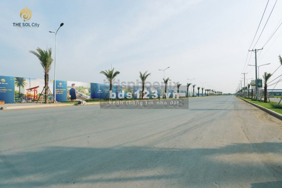 Chính chủ đầu tư cần bán lô đất nền dự án The Sol City diện tích 100m2 giá 2,6tỷ bao GPXD