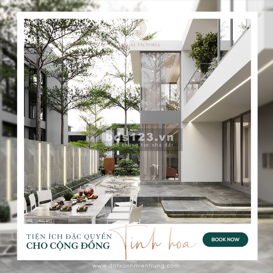 Sở hữu biệt thự độc bản mặt sông Cổ Cò ven biển Đà Nẵng sổ đỏ lâu dài, chiết khấu cao
