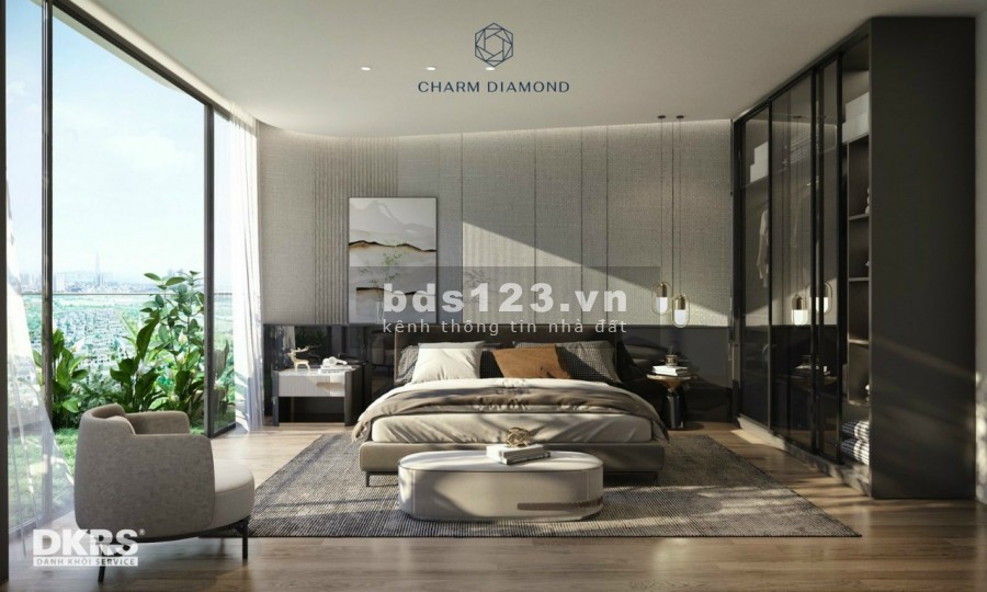 Charm Diamond, Tháp Biểu tượng của thành phố Dĩ An thiết kế kiến trúc sang trọng, giá tốt