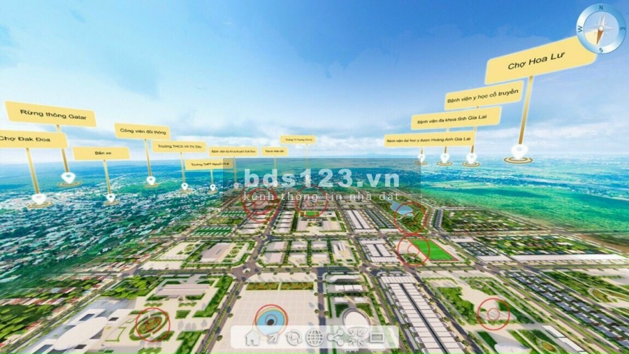 Dự án TNR Stars Đắk Đoa Gia Lai, sở hữu lâu dài, hỗ trợ vay, giá 1.8 tỷ, lh 0364242047