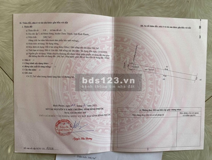 Đất nền gần khu công nghiệp sổ sẵn giá bán tốt hơn 600 triệu, liên hệ 0973675139