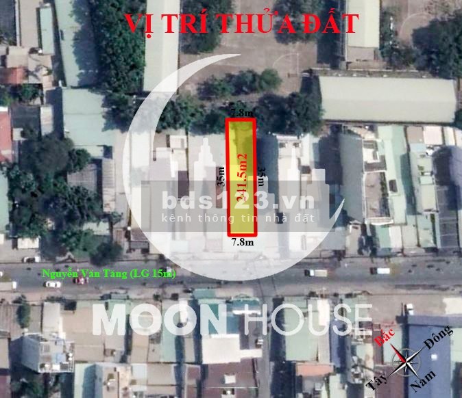 Bán đất mặt tiền đường Nguyễn Văn Tăng, Long Thạnh Mỹ, quận 9 241m2