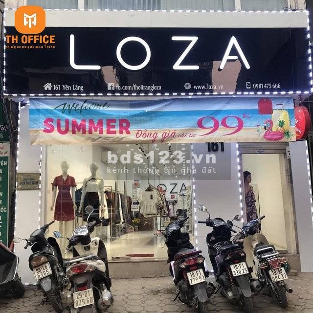 Nhà mình cần cho thuê MBKD 80m2 giá 21 tr thông sàn tại phô Yên Lãng, lh 0343906048