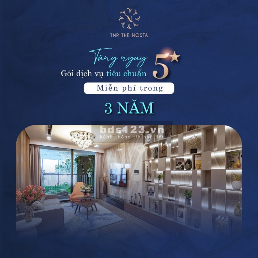 Chung cư TNR The Nosta đẳng cấp chuẩn khách sạn 5 sao, tiện ích đủ, lh 0339419127
