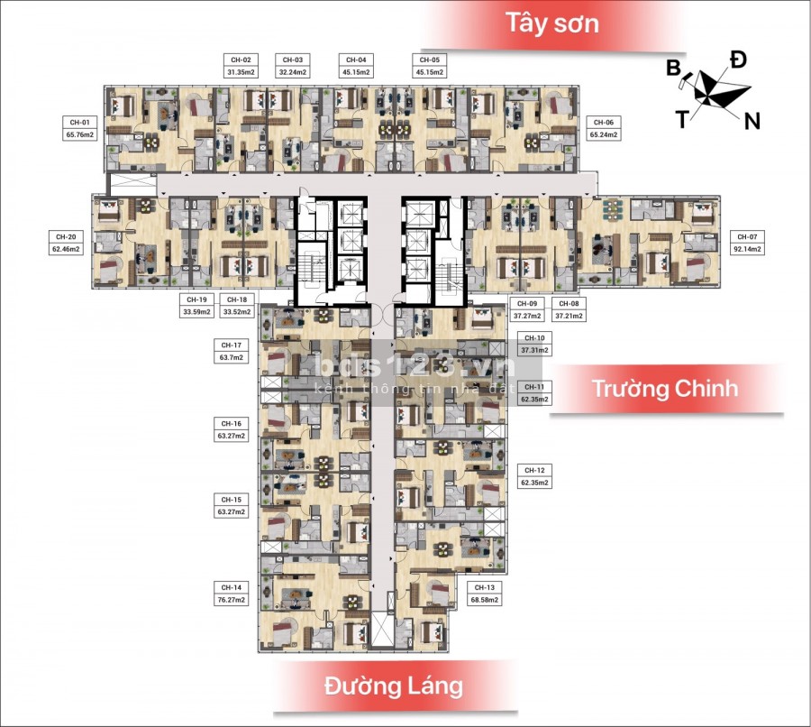 Chung cư TNR The Nosta đẳng cấp chuẩn khách sạn 5 sao, tiện ích đủ, lh 0339419127