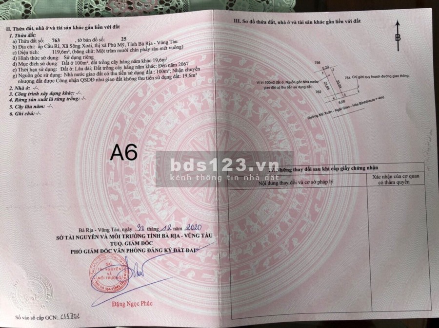 Đất mặt tiền Mỹ Xuân Ngãi Giao ngang 10m, thổ cư sẵn 200m, thị xã Phũ Mỹ, lh 0902514989