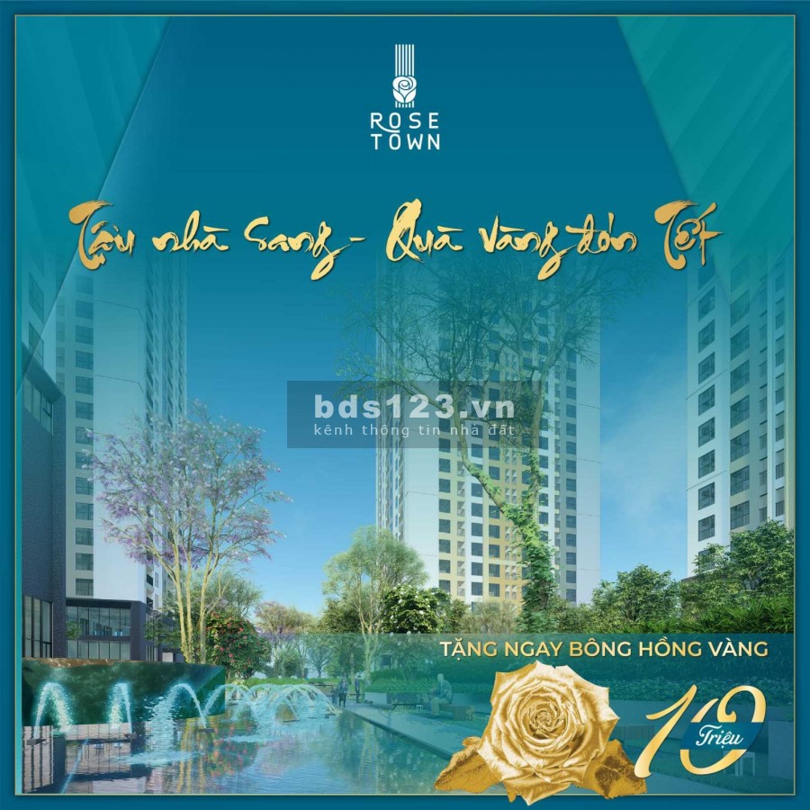 Chia sẻ trực tuyến: Trải nghiệm căn hộ thực tế tại ROSETOWN 79 NGỌC HỒI, giá 1.93 tỷ