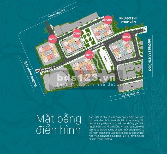 Chia sẻ trực tuyến: Trải nghiệm căn hộ thực tế tại ROSETOWN 79 NGỌC HỒI, giá 1.93 tỷ