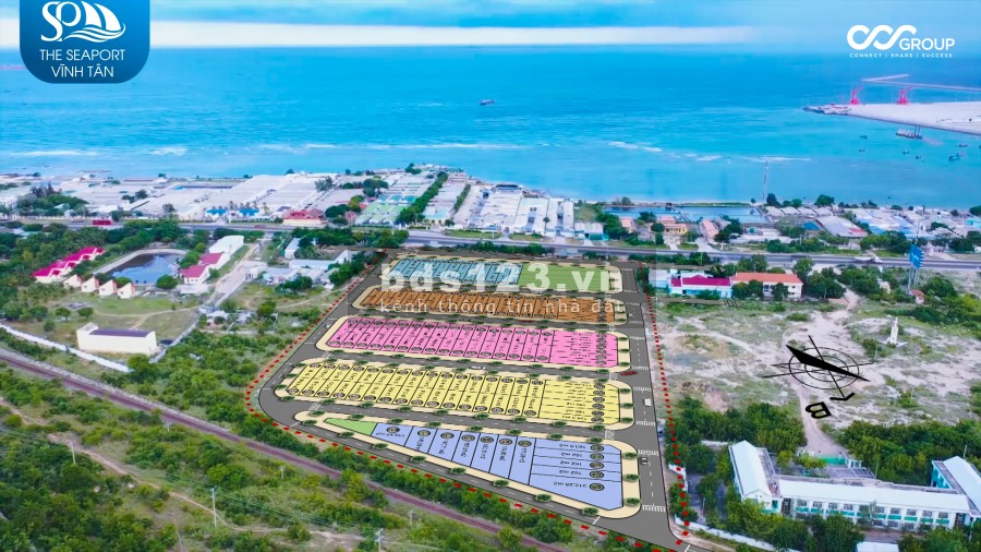Sinh lời X2 đón đầu xu hướng đất nền cảng biển The Seaport Vĩnh Tân, sổ hồng từng nền