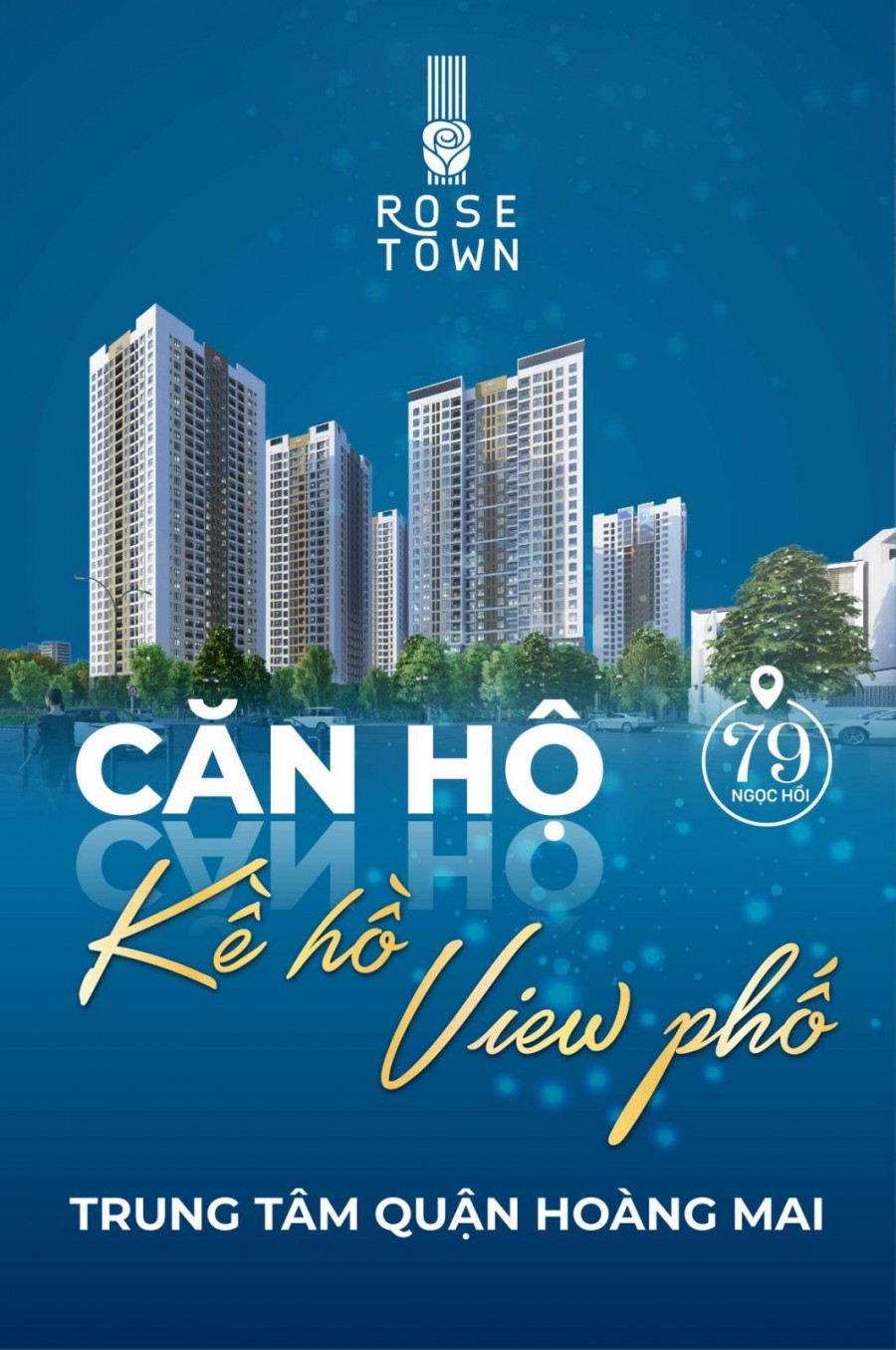 Mở bán khu căn hộ cao cấp đạt chuẩn chung cư Rose Town, giá tốt 1.9 tỷ, sổ hồng trao tay