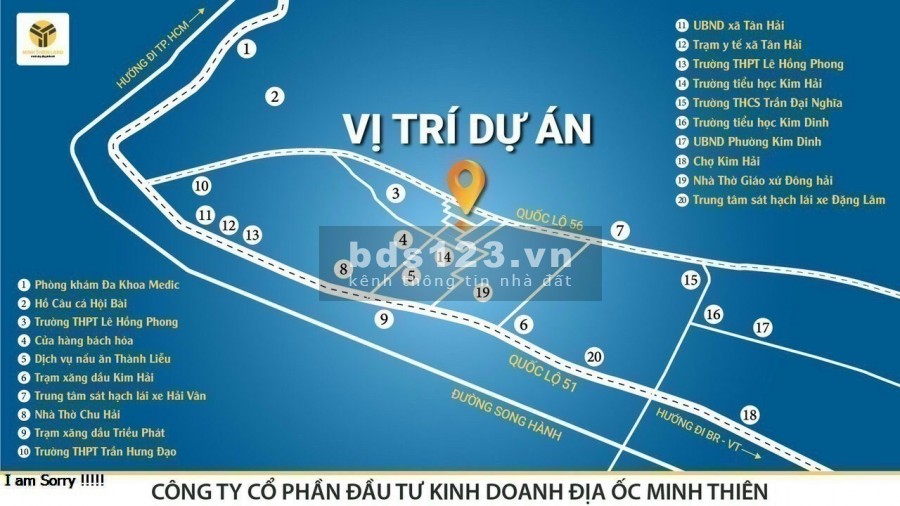 Chính chủ cần bán đất thổ cư Tân Hải, Phú Mỹ, chiết khấu 1%, đường lớn, giao thông thoáng