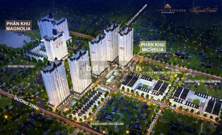 Chuẩn bị mở bán chung cư cao cấp The Jade Orchid căn hộ diện tích 113m2, giá 35 triệu/m2