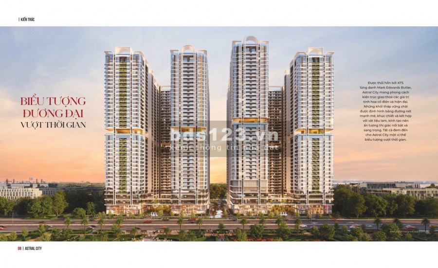 Astral City, sở hữu không gian sống đẳng cấp nhất Bình Dương chỉ với 600tr