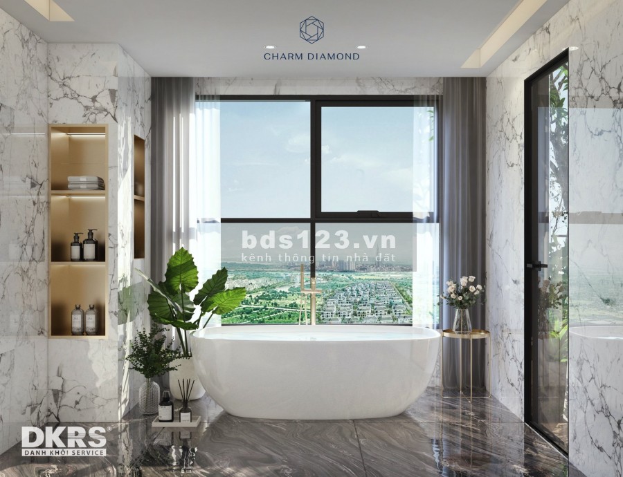 Charm Diamond - Một kiệt tác nằm cạnh VinCom Dĩ An Bình Dương, chỉ thanh toán 25% đến khi nhận nhà