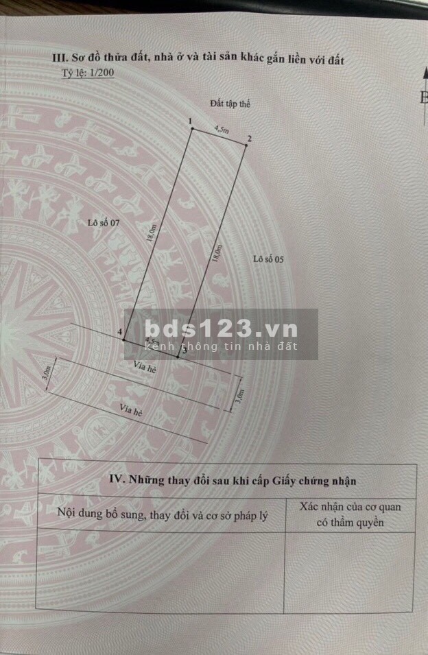 Chính chủ cần bán lô đất tái định cư Bắc Cầu, Hải An, Hải Phòng, liên hệ 0937312686