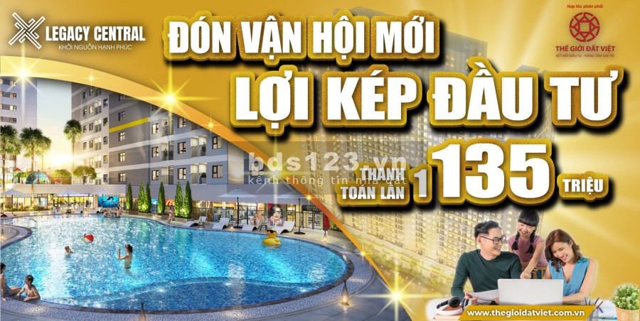 Nhận booking căn hộ cao cấp giá siêu ưu đãi ngay trung tâm TP Thuận An, lh 0327989362