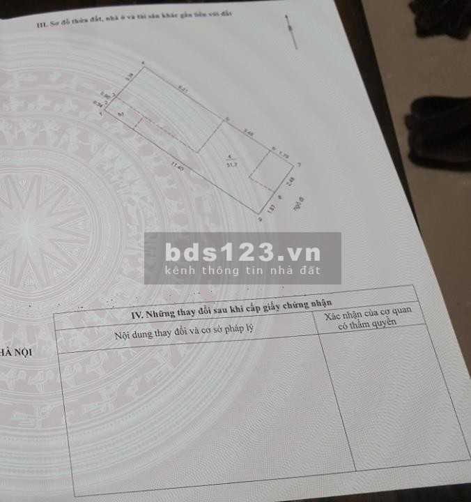 Do Tình Hình Dịch Covid Cần Bán Gấp 52M2 Đất Thổ Cư Hồ Ba Mẫu Lê Duẩn Đống Đa