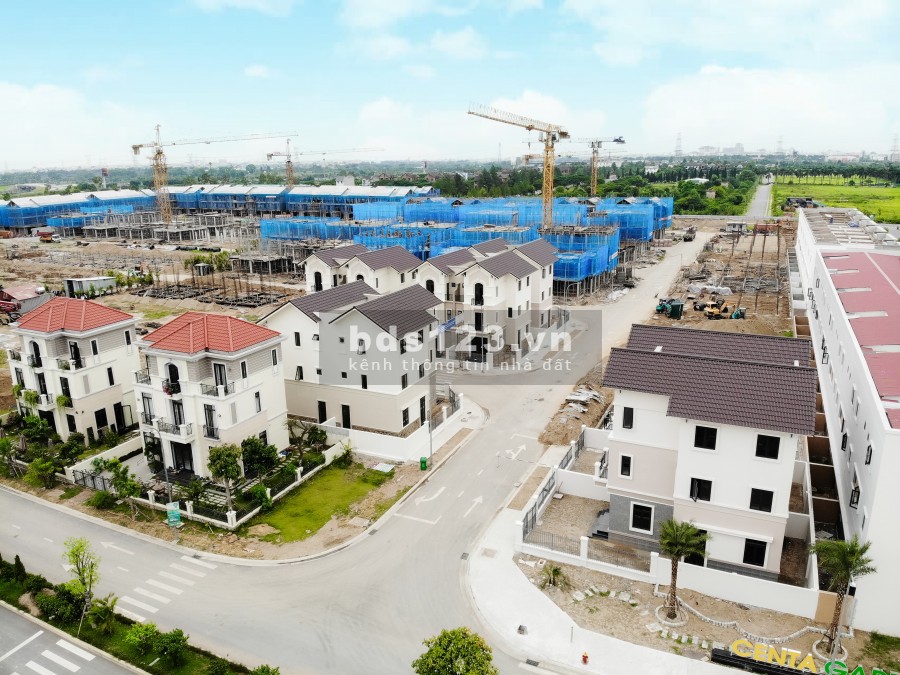 Đấu giá đất khu công nghiệp Vsip Bắc Ninh biệt thự diện tích 135m2 khu đô thị Centa Vsip