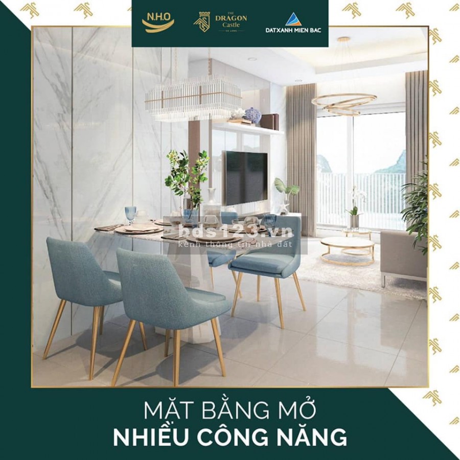 Chung cư cao cấp The Dragon Castle, tiện ích đầy đủ, kiến trúc căn hộ đẹp, lh 0326286487