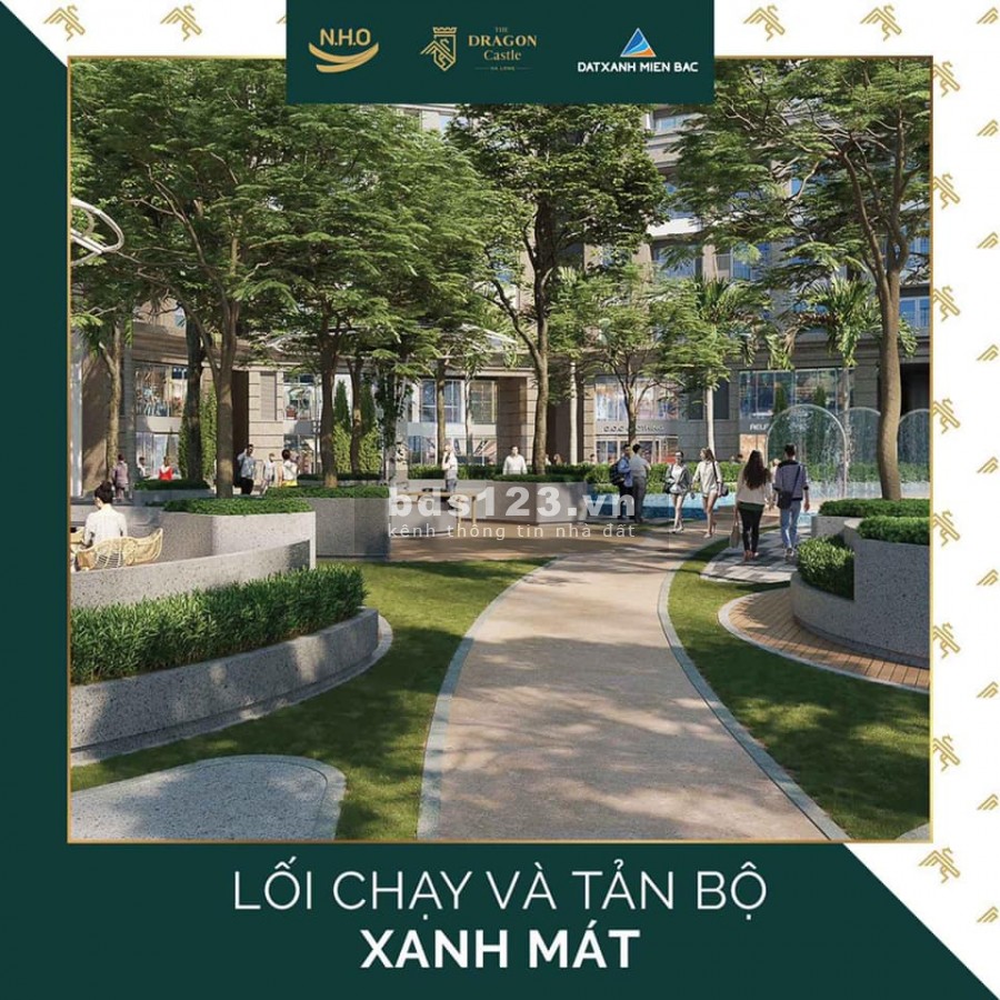 Chung cư cao cấp The Dragon Castle, tiện ích đầy đủ, kiến trúc căn hộ đẹp, lh 0326286487