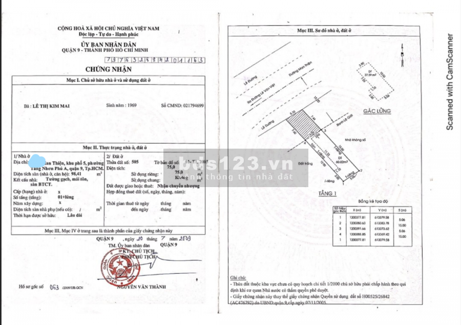 Nhà nguyên căn mặt tiền kinh doanh đường Man Thiện giá bán 11,5 tỷ, liên hệ 0911755339