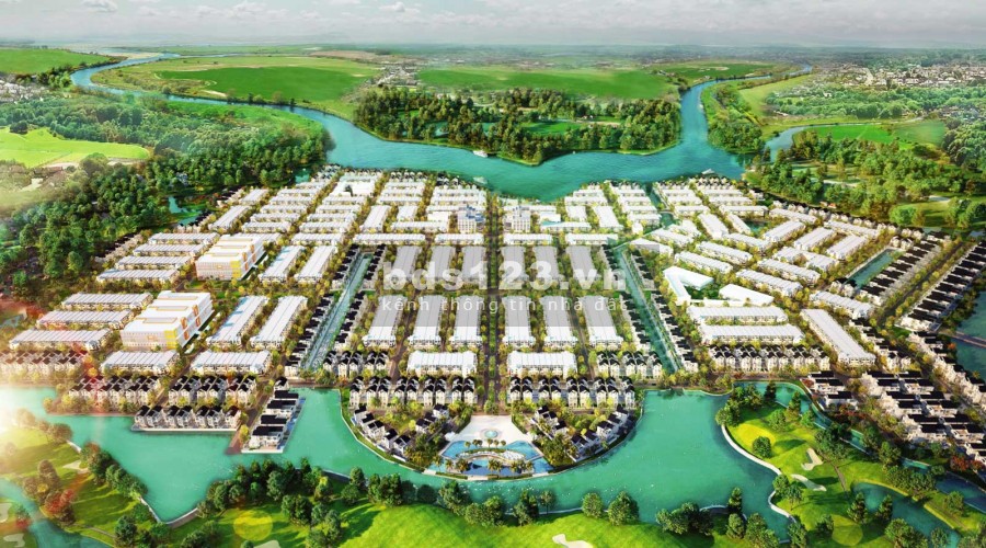 Đất nền biệt thự sân golf Long Thành, ba mặt giáp sông Đồng Nai. Hằng Trần - Hưng Thịnh