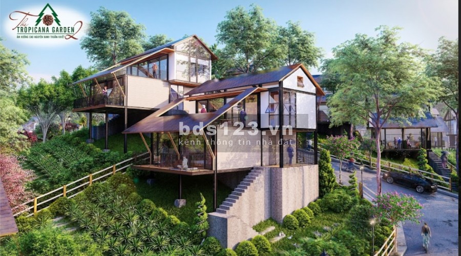 Khu biệt thự nghỉ dưỡng Troppicana Garden 2 tận hưởng cuộc sống thư giãn tại vùng cao nguyên