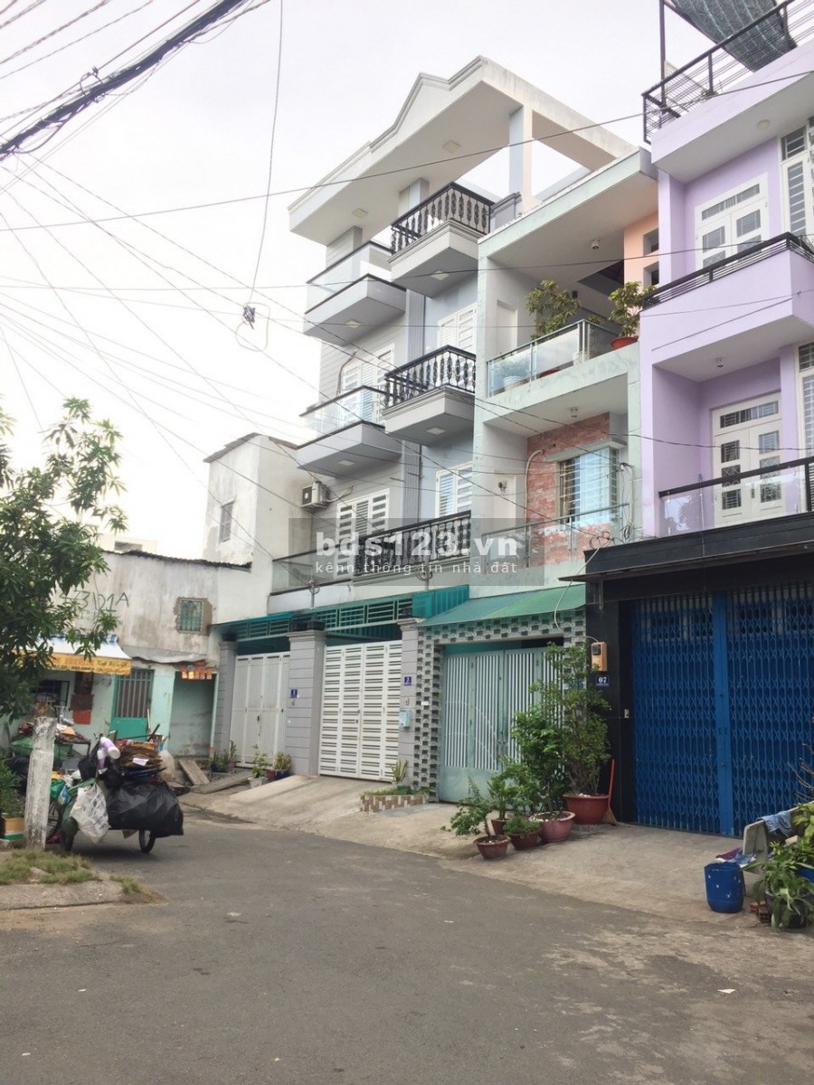 Cho thuê nhà nguyên căn mặt tiền Quận Bình Tân, tiện kinh doanh, 1 trệt, 2 lầu, giá tốt