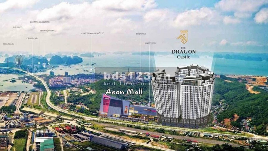 Chung cư cao cấp The Dragon Castle, tiện ích đầy đủ, kiến trúc căn hộ đẹp, lh 0326286487