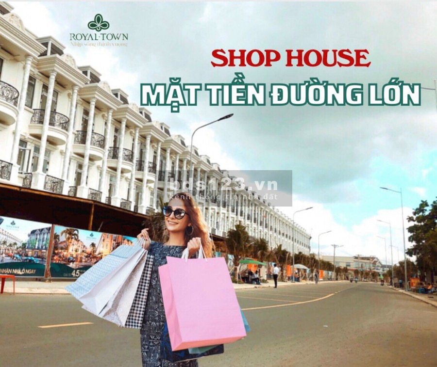 Bán nhà phố thương mại ngay trung tâm thành phố Dĩ An Bình Dương tiện ích đầy đủ