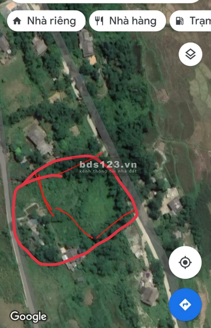 Bán gấp 1448.6m2 2 mặt đường có suối trong đất,view cánh đồng núi đá giá vài trăm tr