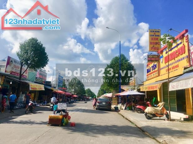 Bán đất mặt tiền Mỹ Phước 3-Bến Cát 125m2(5x25m), tiện kinh doanh, an ninh tốt, gần chợ KCN.