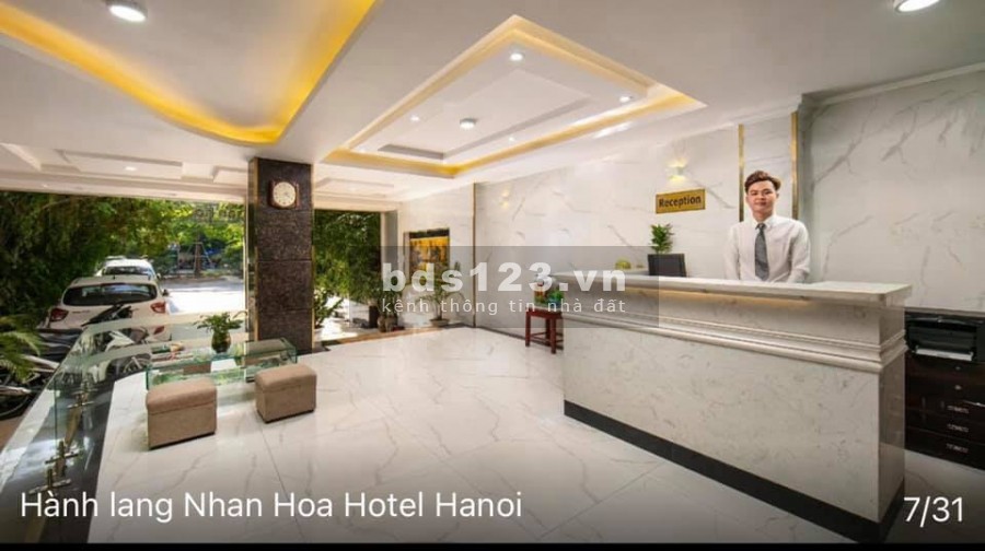 Bán Khách Sạn 3 Sao Nhân Hòa 9 tầng 42 Phòng Chuẩn dt 250m2 mặt tiền 9.2m, giá 58 tỷ