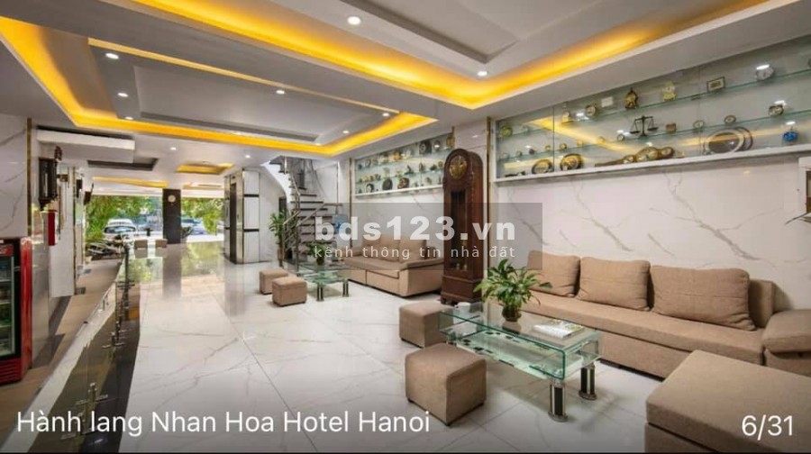 Bán Khách Sạn 3 Sao Nhân Hòa 9 tầng 42 Phòng Chuẩn dt 250m2 mặt tiền 9.2m, giá 58 tỷ