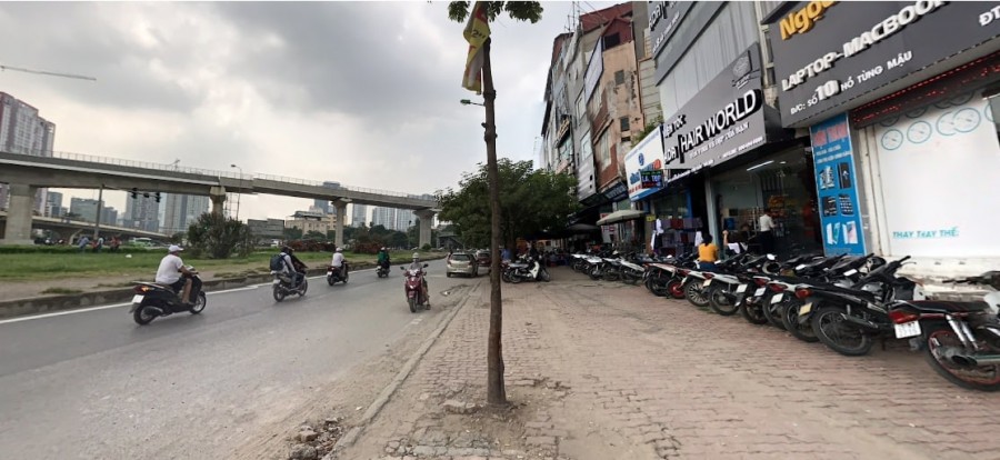 Bán nhà mặt phố Hồ Tùng Mậu, vỉa hè rộng, kinh doanh tốt, doanh thu cao, đúc kiên cố 7 tầng