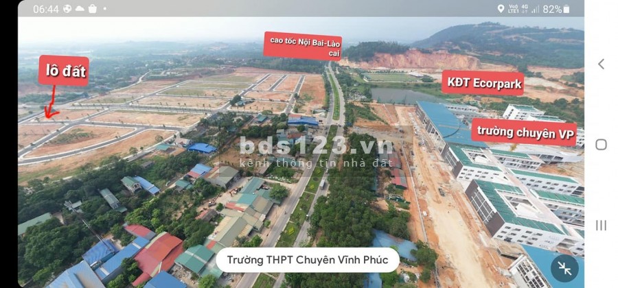 Bán đất KĐT Park Hill đối diện trường THPT chuyên Vĩnh Phúc liên hệ 0988758886