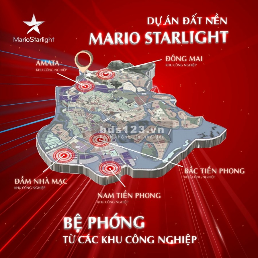 Bán suất ngoại giao lô đất nền nằm ngay trục đường Bạch Đằng, dự án Mario Starlight Uông Bí