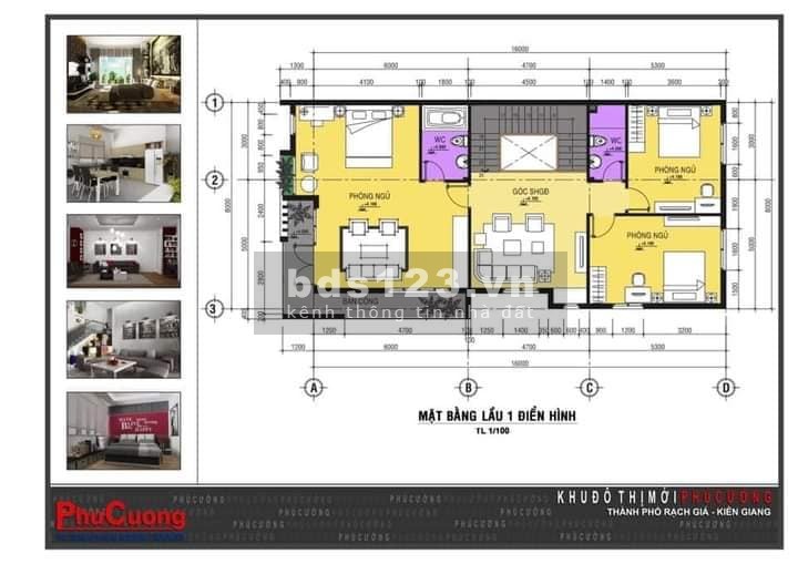 Bán đất nền Biệt Thự MT Nguyễn Thành Thép , Khu Đô Thị Phú Cường, Kiên Giang, 10x27m giá 2 tỷ xxx