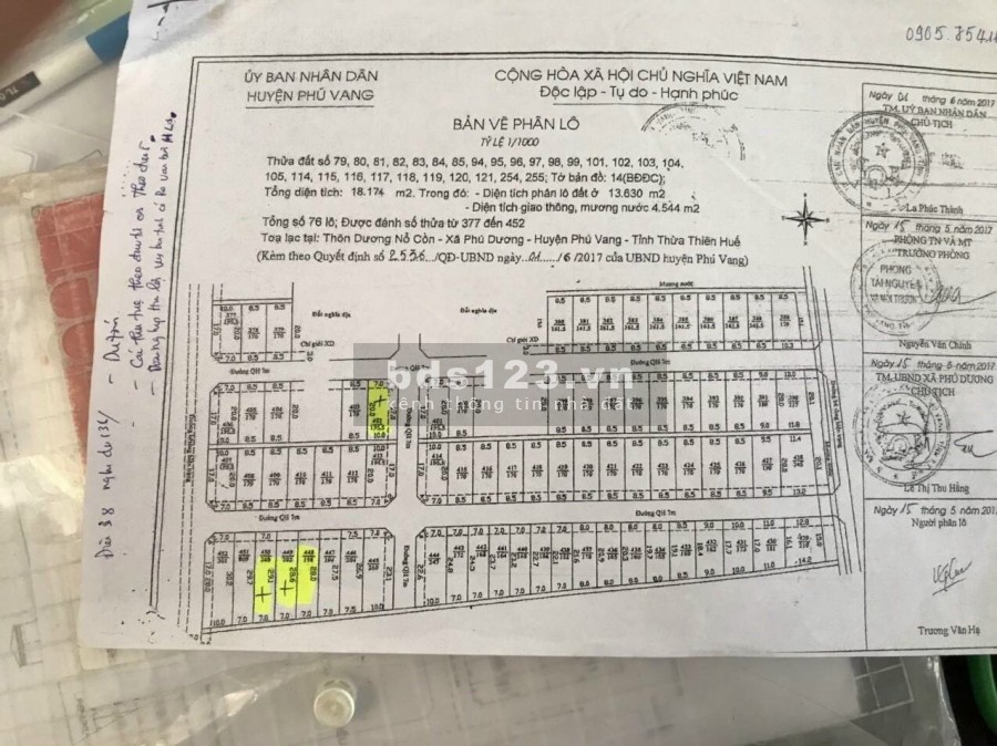 Khu quy hoạch Dương Nổ Cồn diện tích sử dùng 198m2 giá chỉ 10,X triệu/m2, sổ sẵn